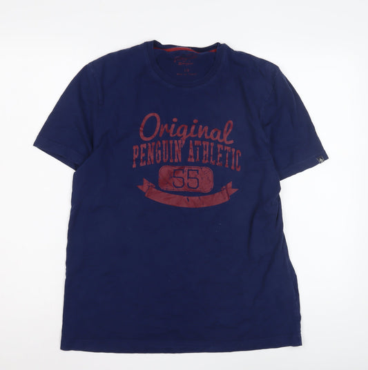 Original Penguin Blue Men's L Graphic T-Shirt