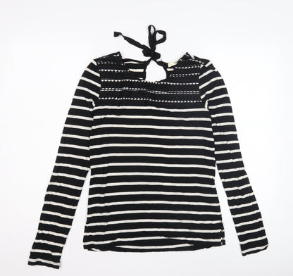 Womens UK Size M Oasis Black  Blouse