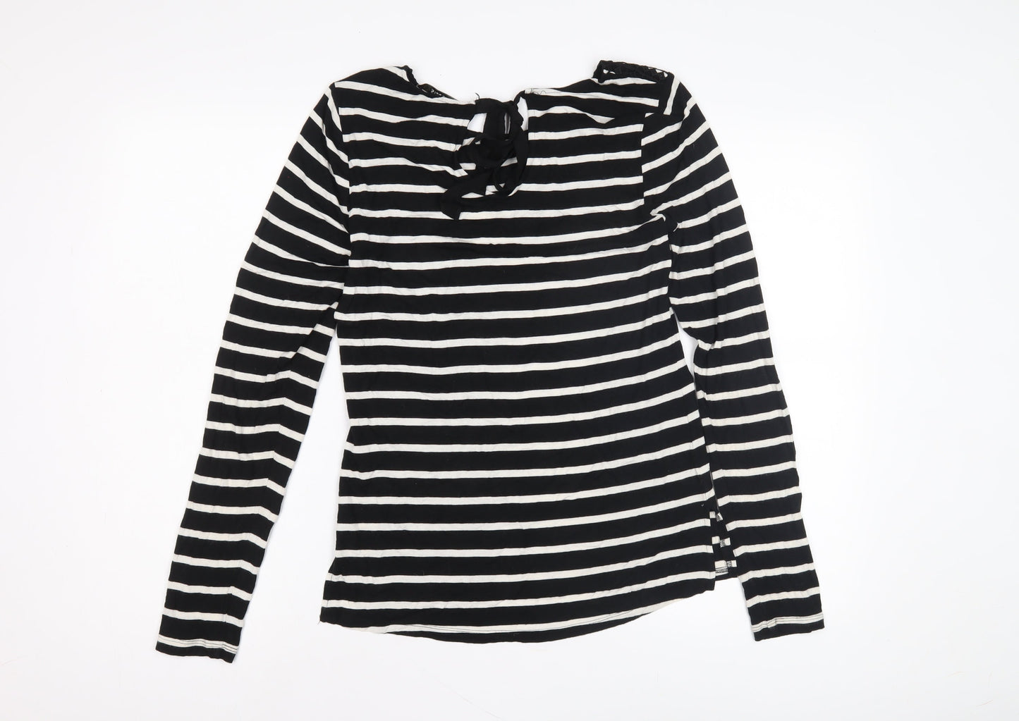 Womens UK Size M Oasis Black  Blouse
