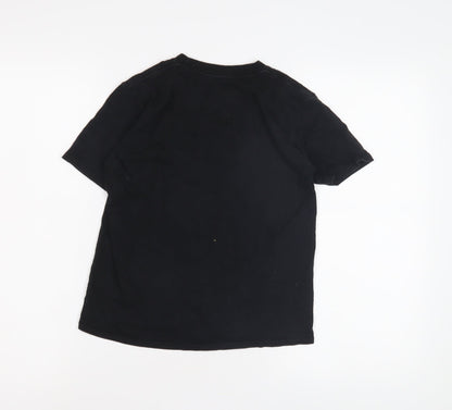 Mitchell & Ness Boys Black XS Graphic NBA T-Shirt