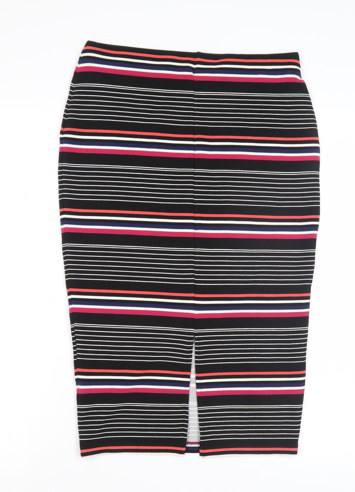 Marks and Spencer Women's Striped Skirt - Size 8