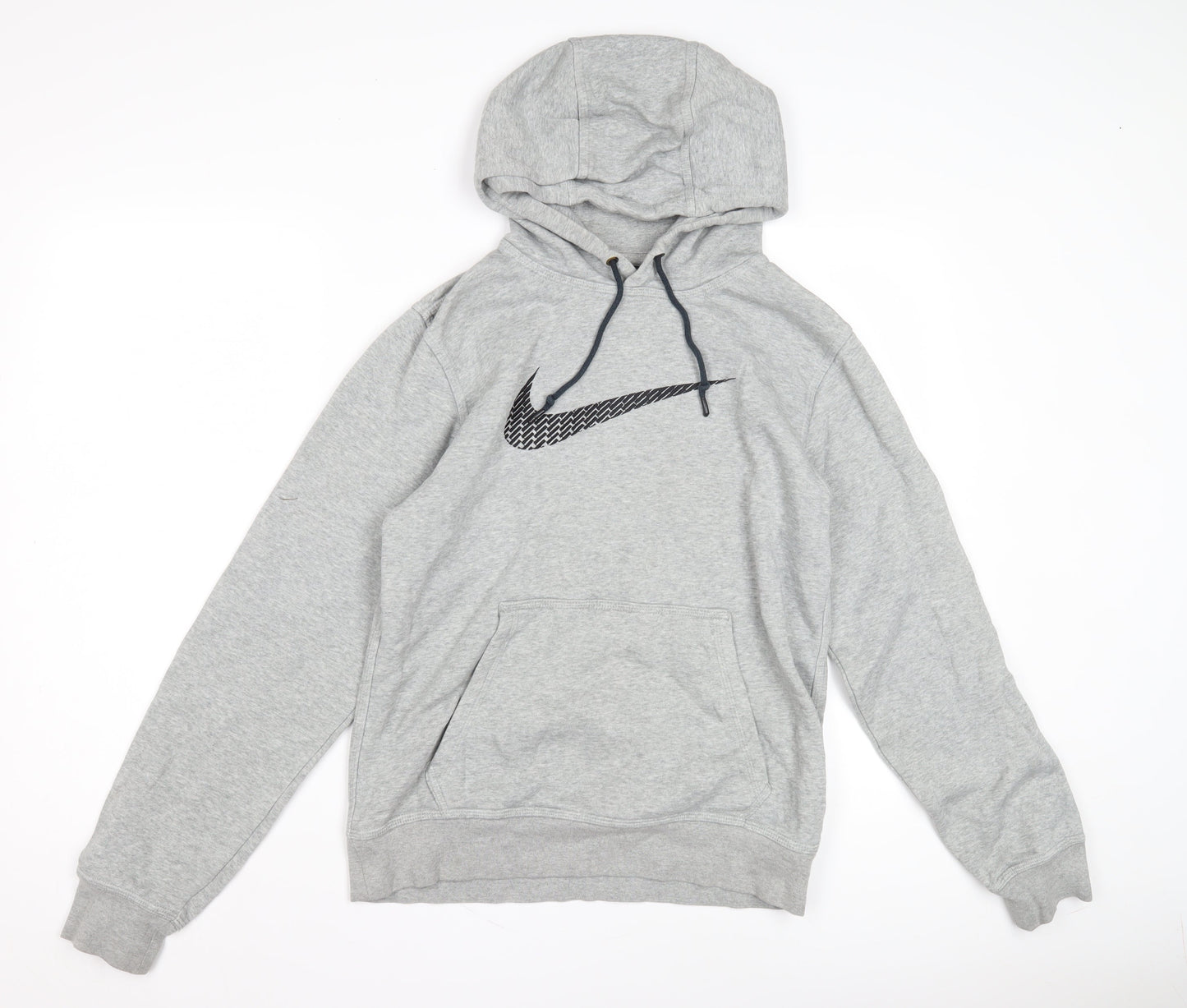 Mens UK Size S Nike Grey Pullover Hoodie