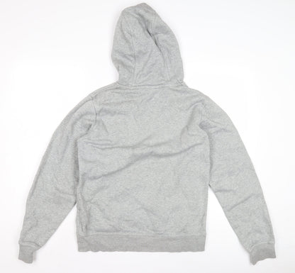 Mens UK Size S Nike Grey Pullover Hoodie