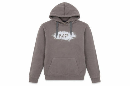 Unisex Adults UK Size XS MP Grey Pullover Hoodie