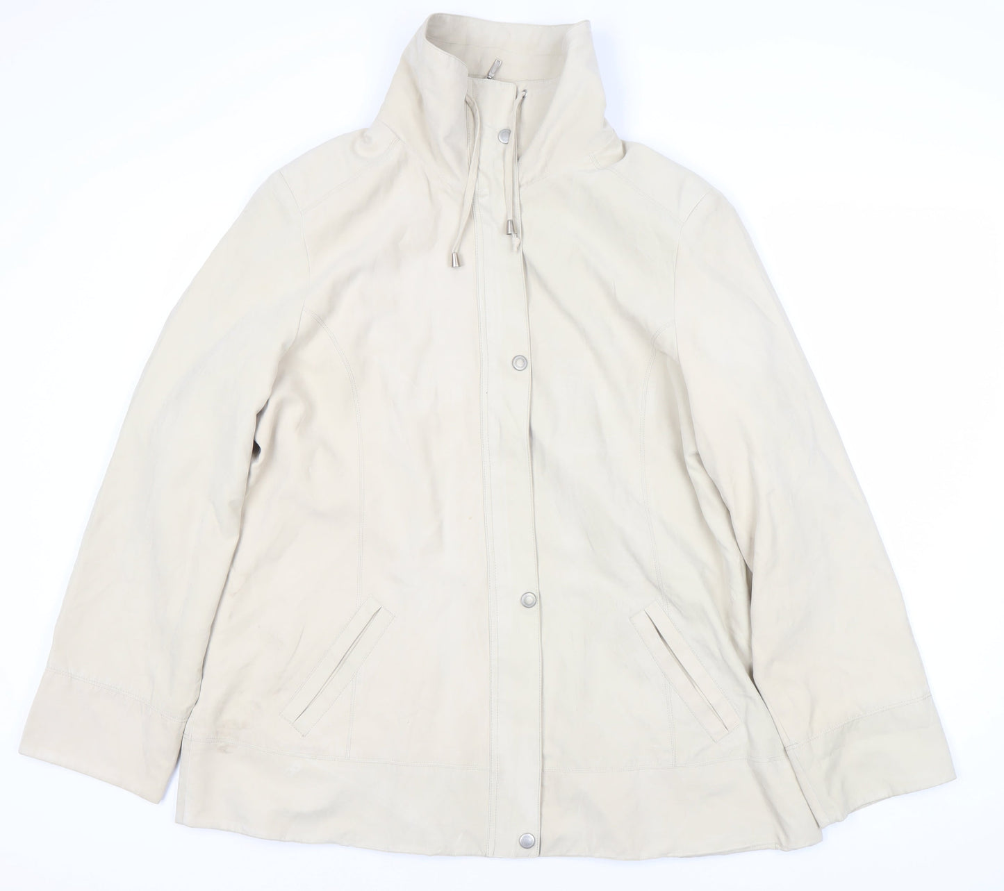 Womens UK Size 20 BHS Beige Basic Jacket