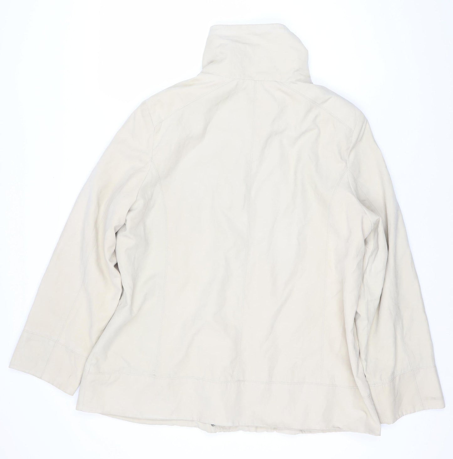 Womens UK Size 20 BHS Beige Basic Jacket