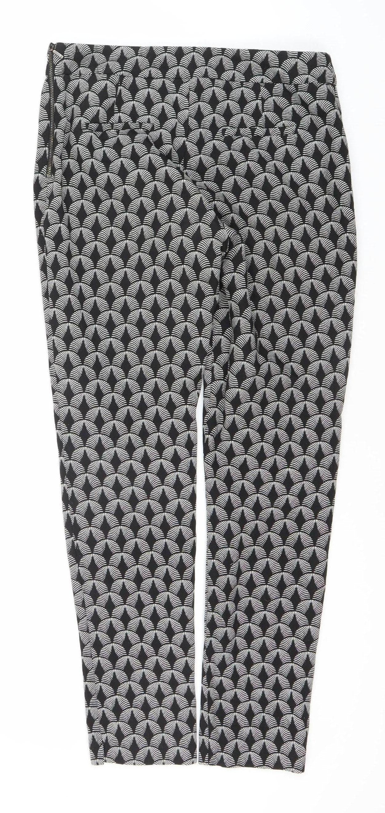 Womens UK Size 8 NEXT   Black Trousers