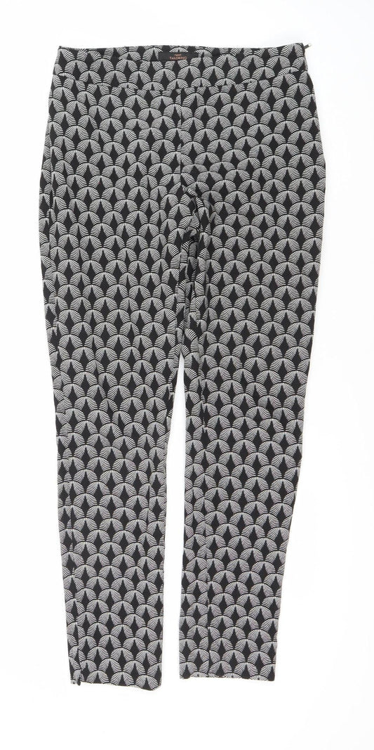 Womens UK Size 8 NEXT   Black Trousers