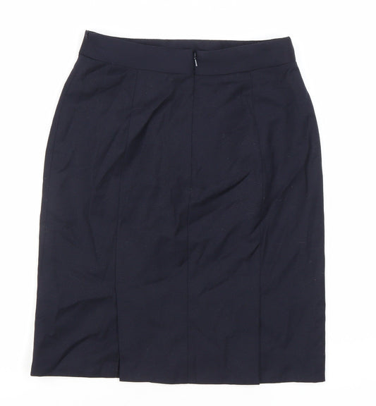 Womens UK Size 2XS Reiss Straight & Pencil Twill Skirt
