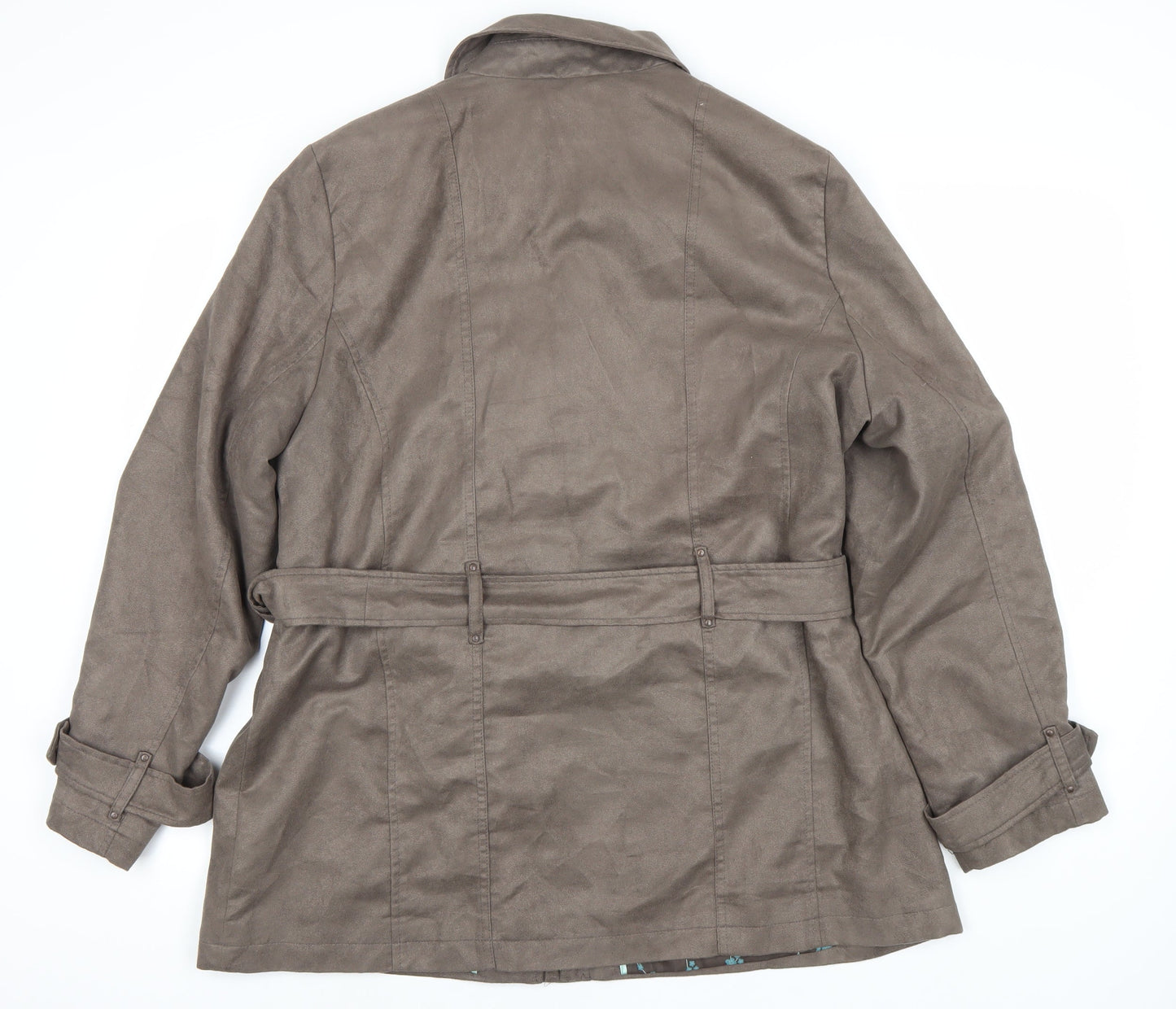 Womens UK Size 18 Klass Collection Brown Basic Jacket