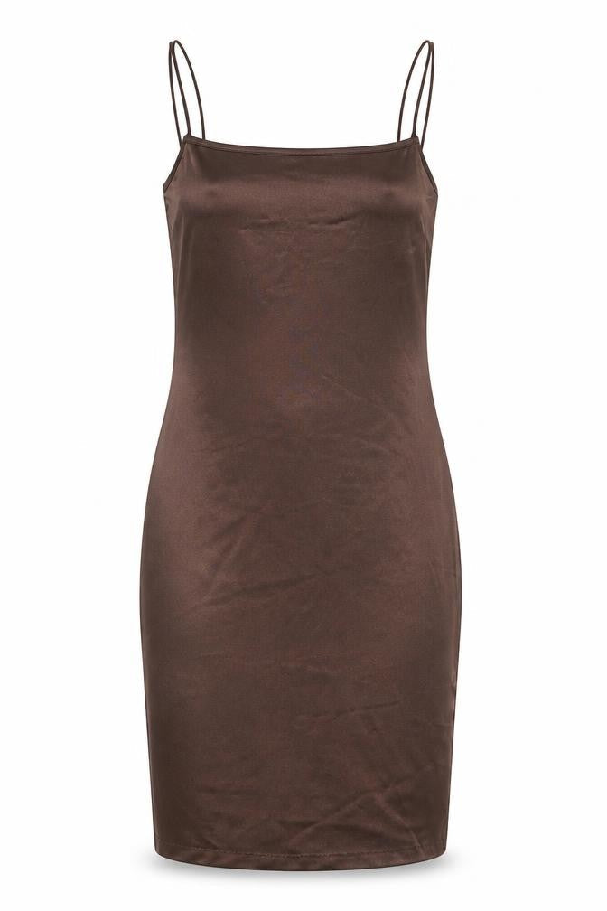 DIVIDED Brown Sleeveless Women’s Dress XS