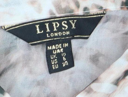 Womens UK Size 10 Lipsy Multicoloured  Blouse