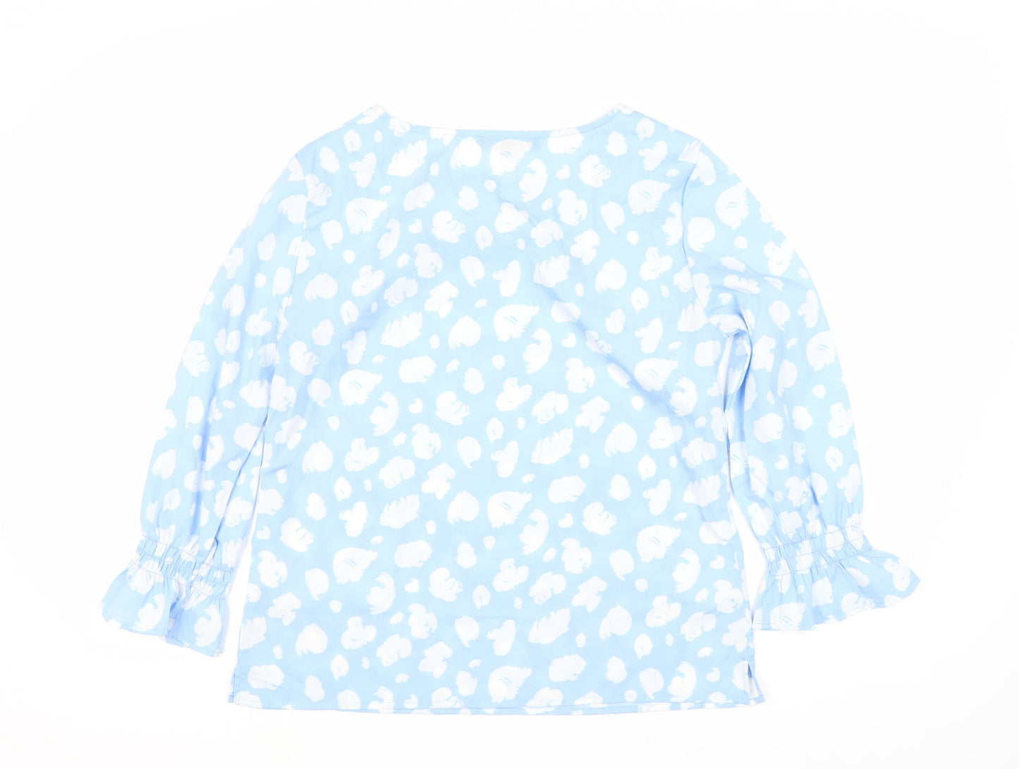 Womens UK Size S French Connection Blue Basic Blouse