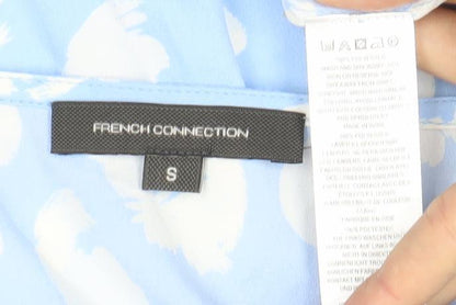 Womens UK Size S French Connection Blue Basic Blouse