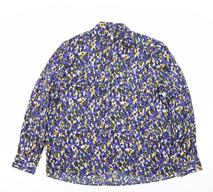 Womens UK Size 16 Marks and Spencer Multicoloured Basic Blouse