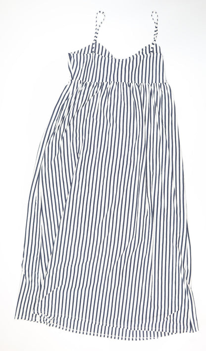 ASOS Women's Striped Dress, Size 14, Multicoloured