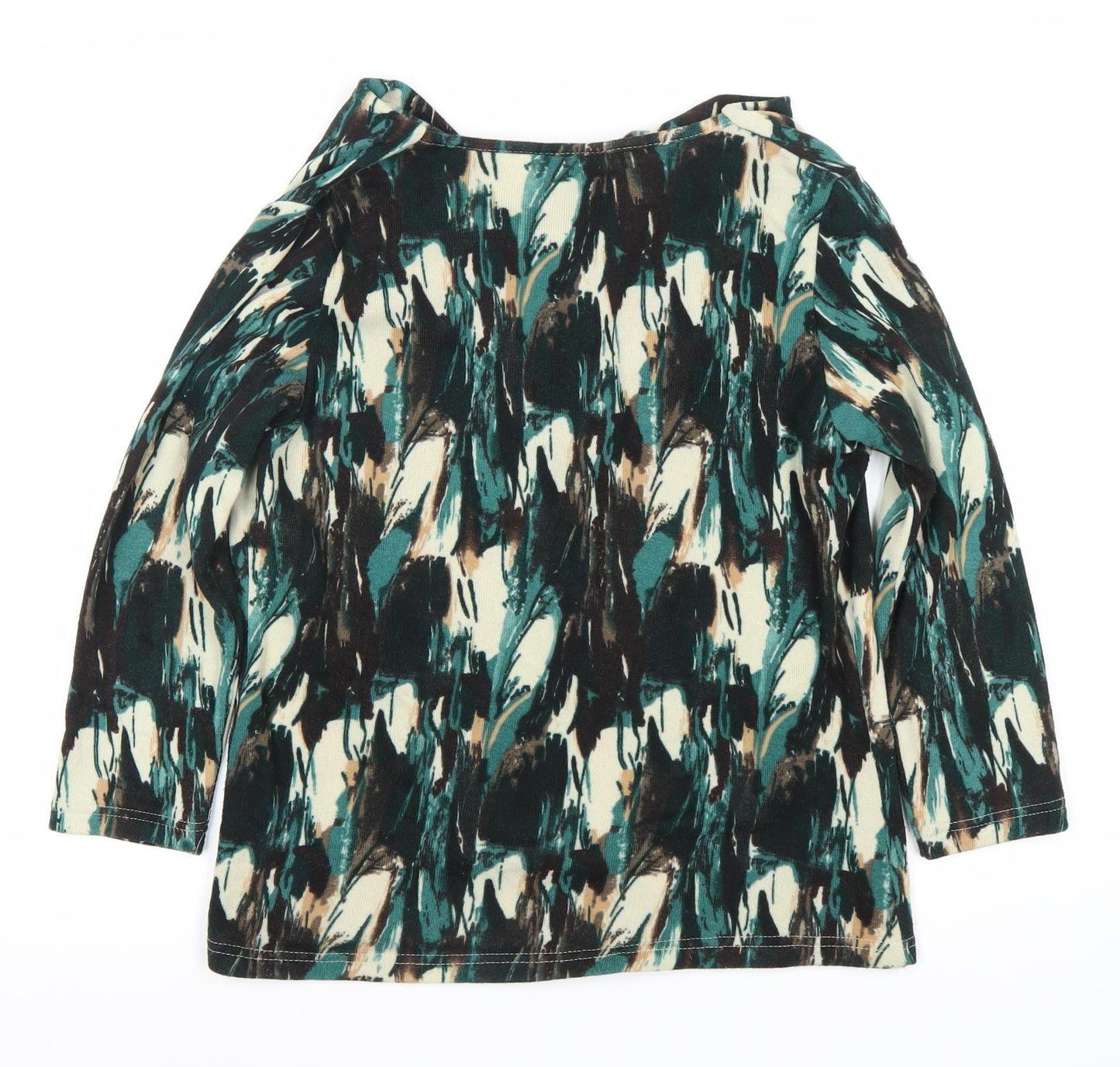 Womens UK Size M Anna Rose Multicoloured Basic Blouse