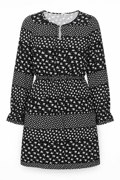 Sandwich Women's Black Animal Print Dress Size 6