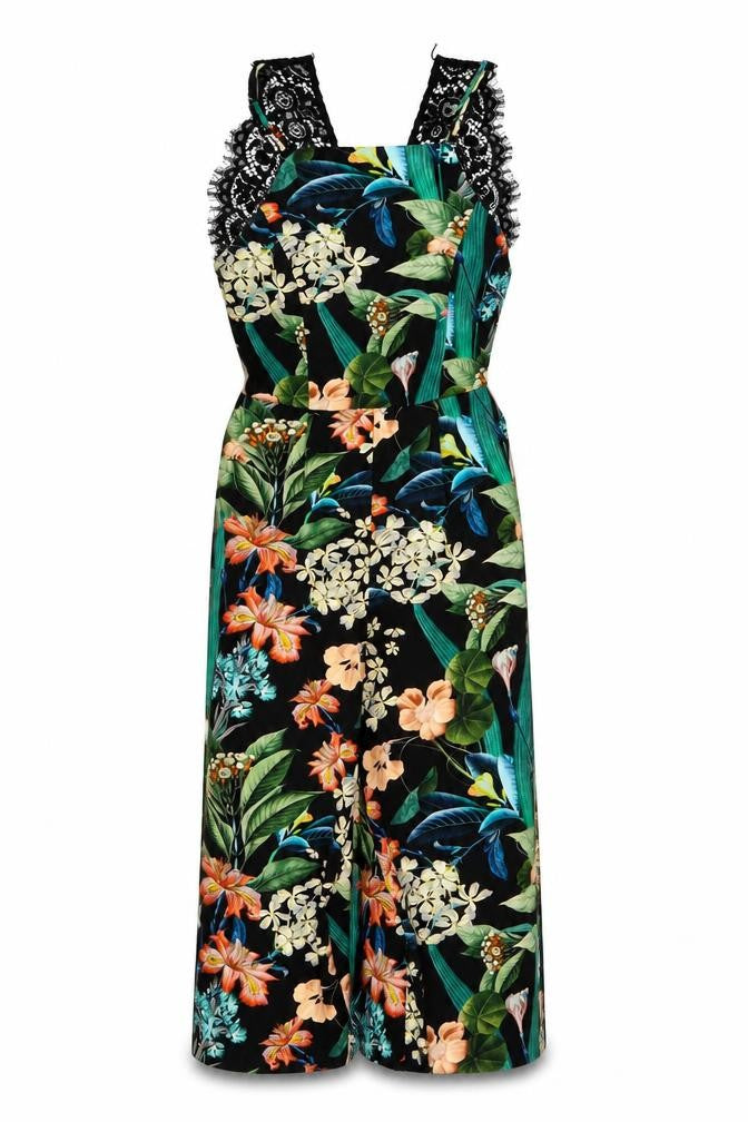 Womens UK Size UK 8 Oasis One-Piece Multicoloured Jumpsuit