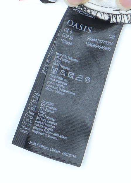 Oasis Women's Multicoloured Floral Jumpsuit UK 8