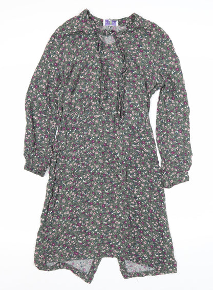 Broar Women's Floral Shift Dress, 10, Multicoloured