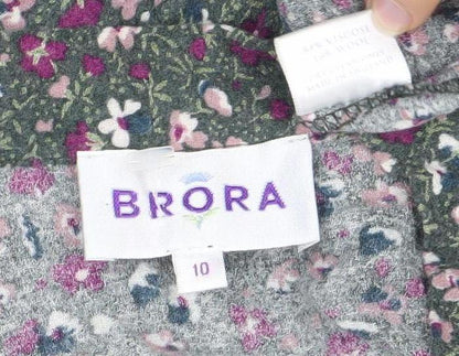 Broar Women's Floral Shift Dress, 10, Multicoloured