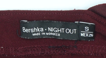 Bershka Women's Red Sleeveless Jumpsuit - Size S