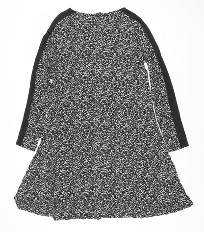Marks and Spencer Women's Black Woven Dress, Size 14