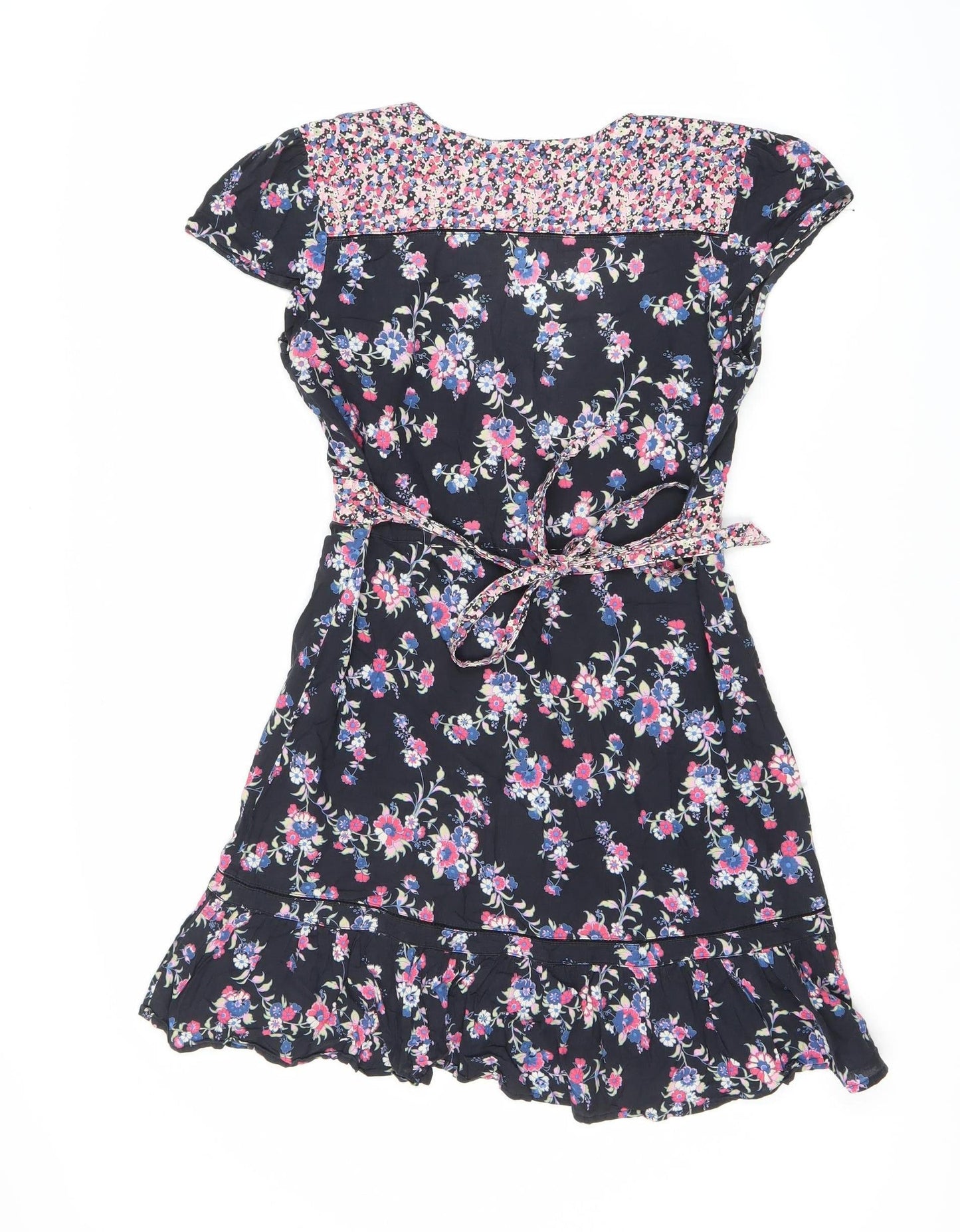 Oasis Women's Multicoloured Floral Dress Size 10