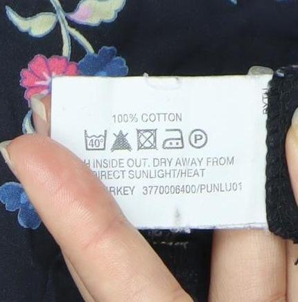 Oasis Women's Multicoloured Floral Dress Size 10