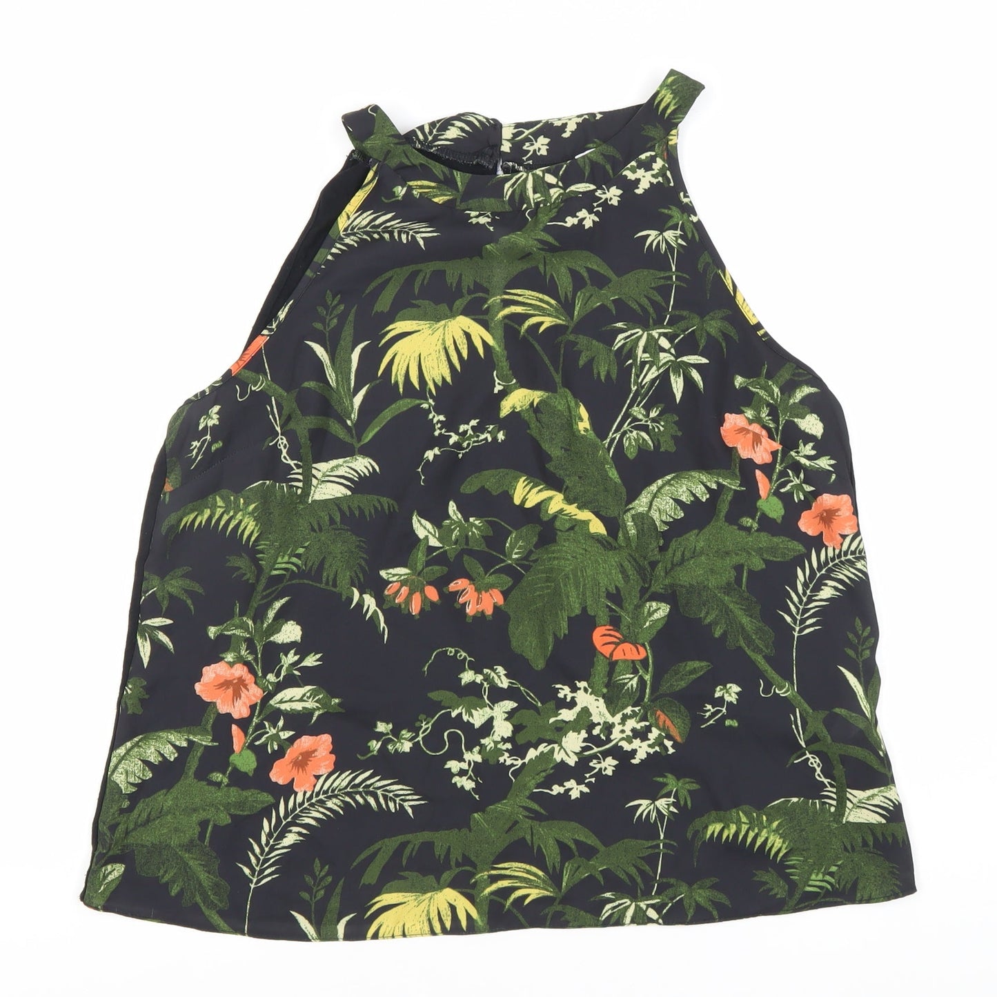 Womens UK Size 12 Warehouse Multicoloured Camisole Tank