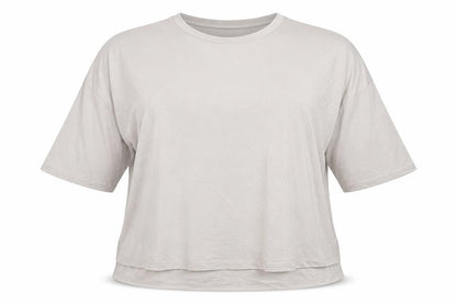 Womens UK Size 24 Marks and Spencer Beige Basic T-Shirt