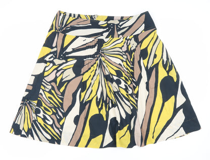 Marks and Spencer Women's Size 14 Floral Cotton Skirt