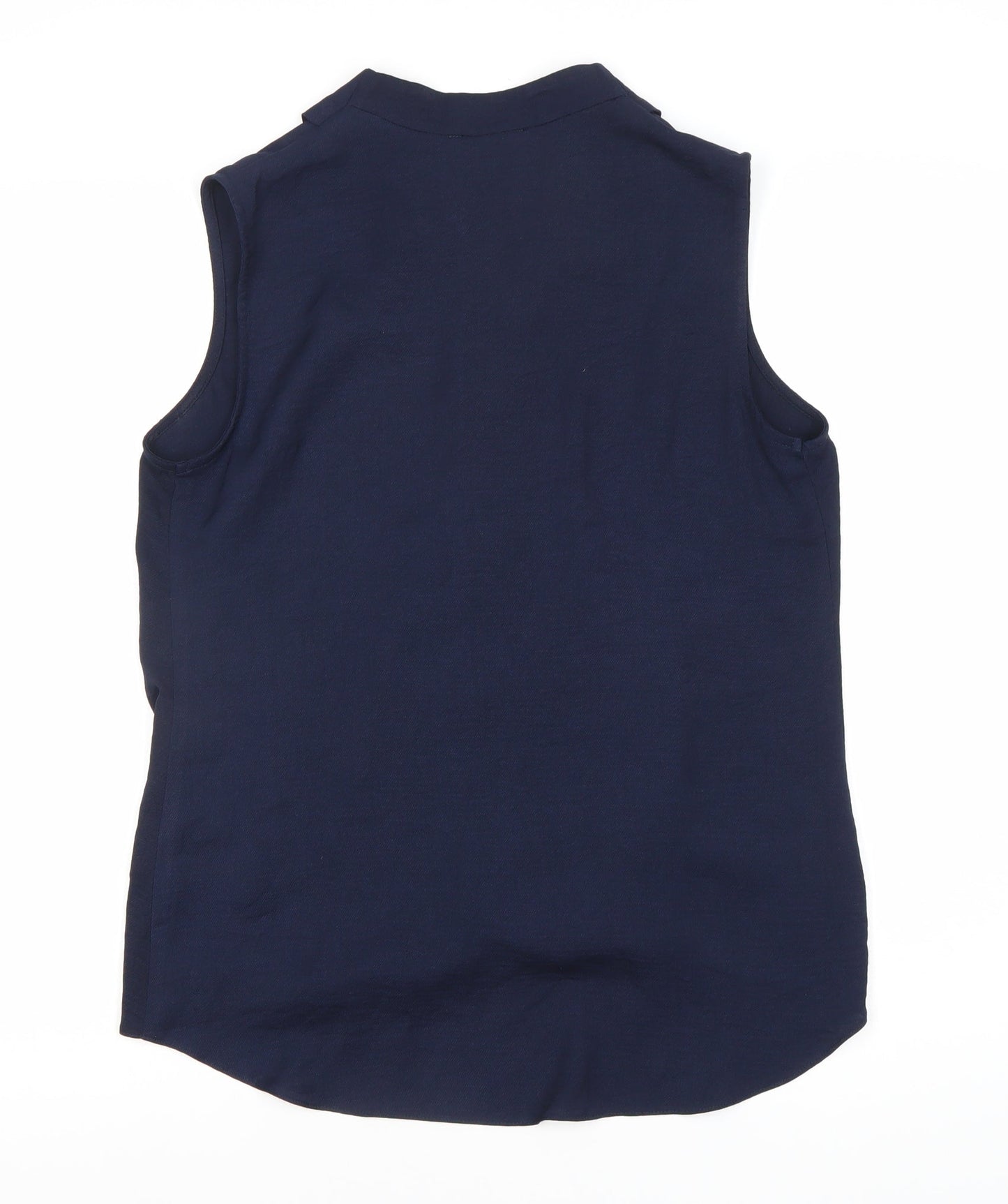 Paraphrase Women’s Blue Wrap Blouse Size 12 Sleeveless