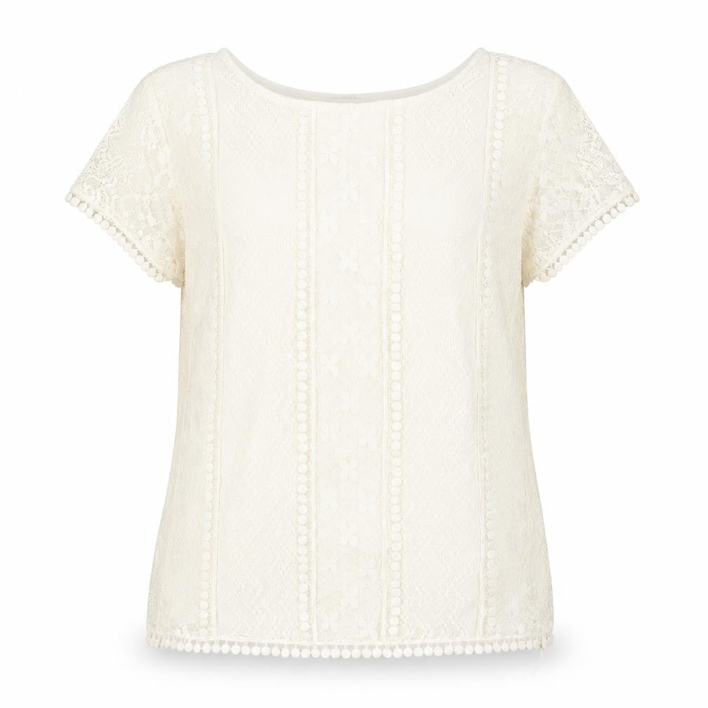 Womens UK Size M Oasis White  Blouse