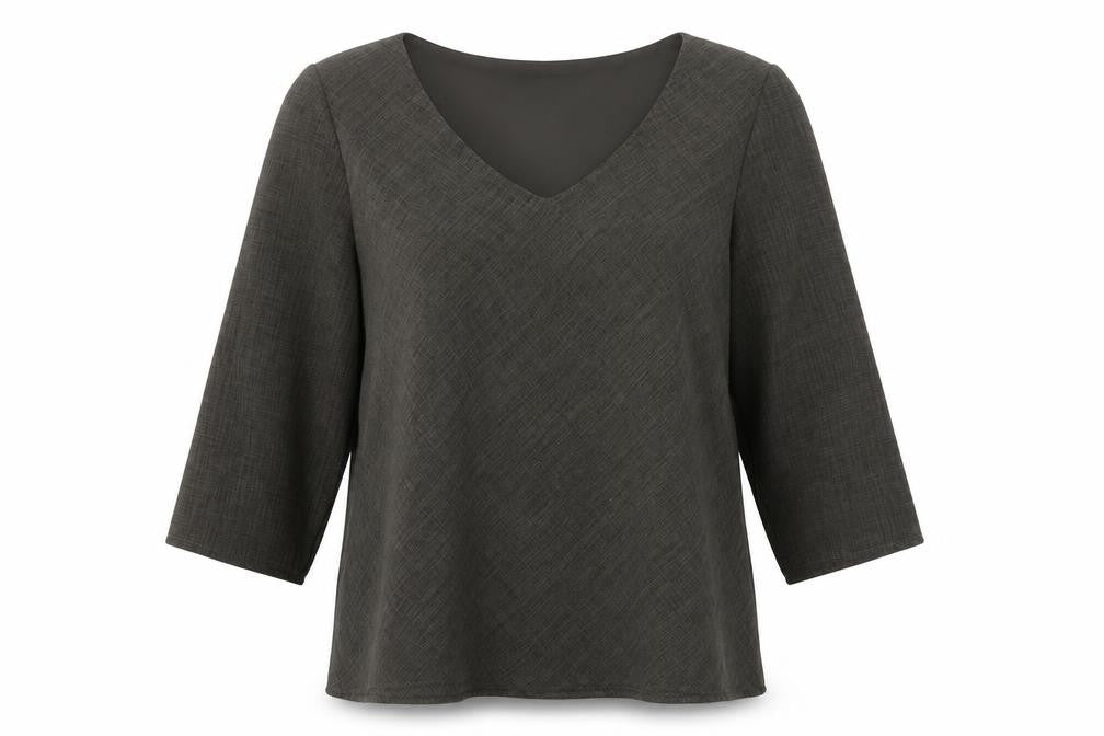 Womens UK Size 14 Marks and Spencer Grey  Blouse