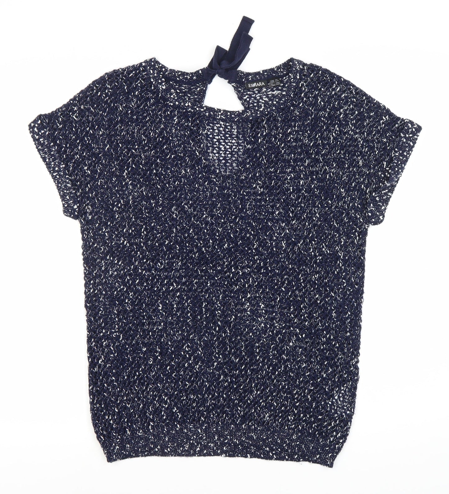 Womens UK Size 12 ESMARA Blue Pullover Jumper