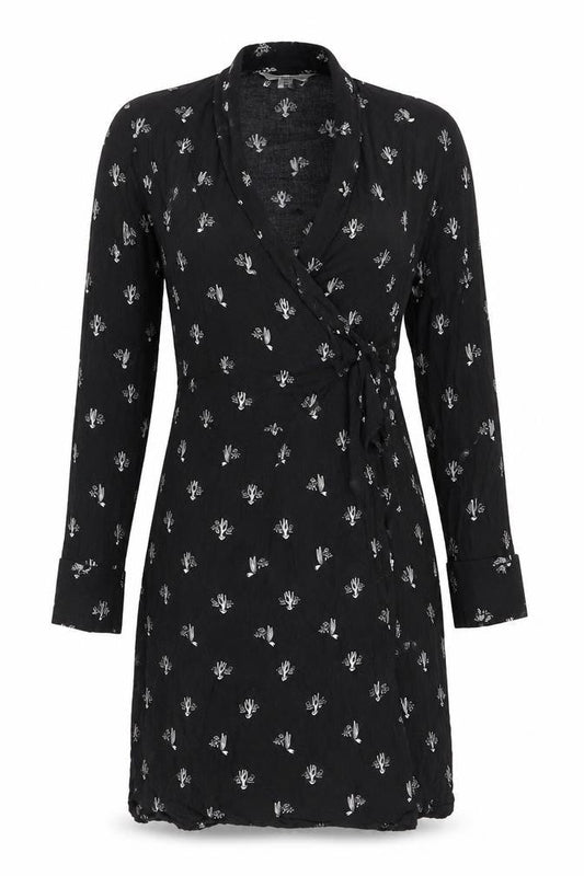 & Other Stories Women's Black Long Sleeve Dress, Size 10