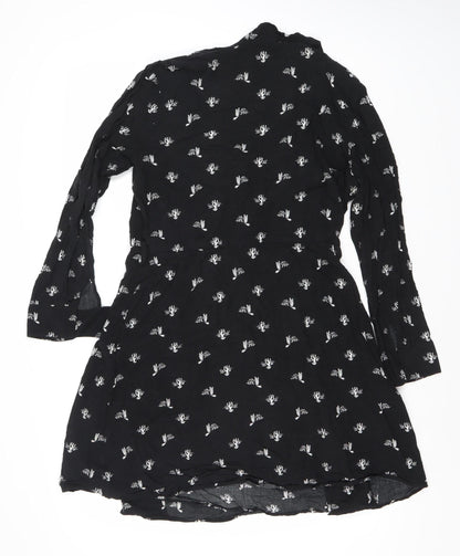 & Other Stories Women's Black Long Sleeve Dress, Size 10