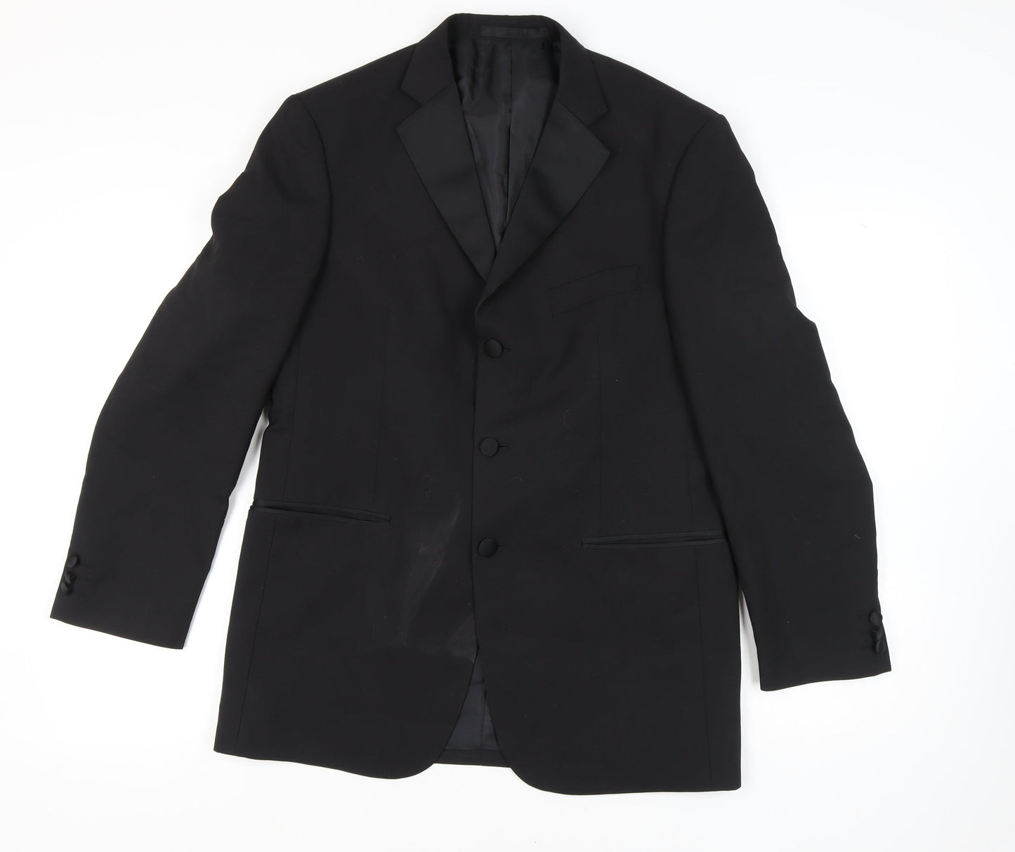 Marks and Spencer Men's Black Blazer, Size M, Formal