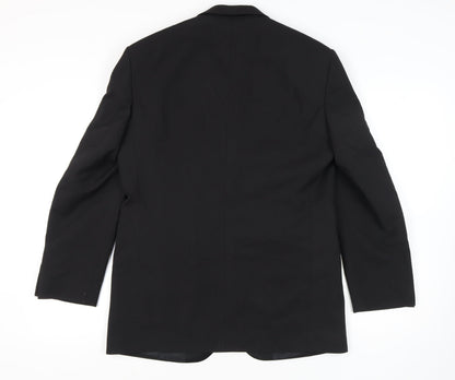 Marks and Spencer Men's Black Blazer, Size M, Formal