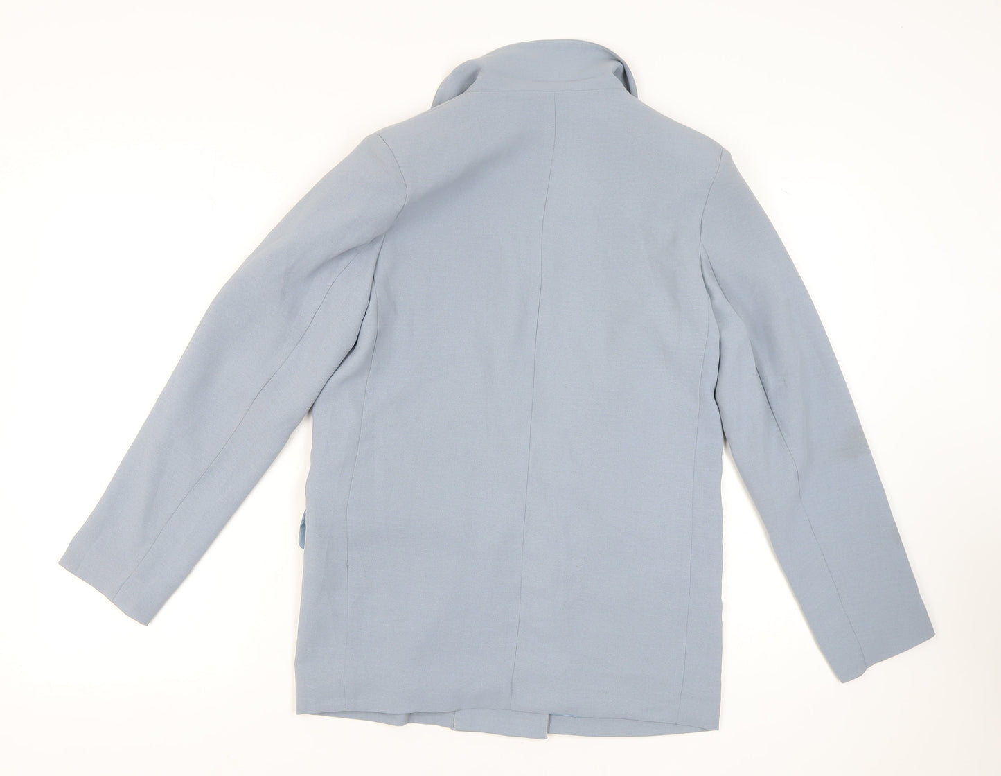 PrettyLittleThing Women’s Blue Long Blazer - Size UK 6