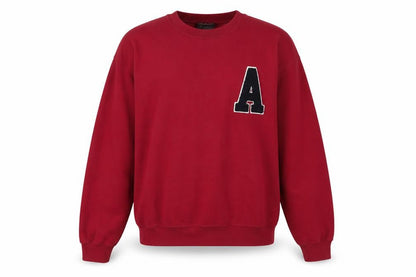 Unisex Adults UK Size S Reclaimed Vintage Red Pullover Sweatshirt
