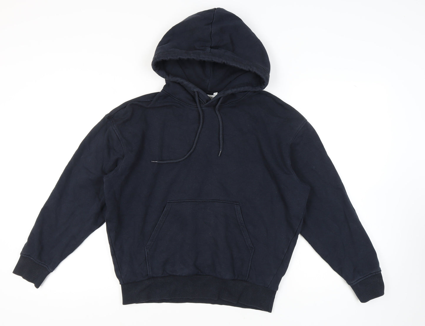 Weekday Women's Black Pullover Hoodie 2XS
