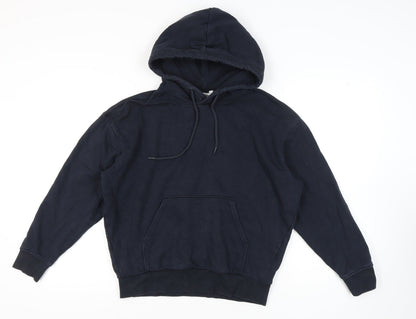 Weekday Women's Black Pullover Hoodie 2XS