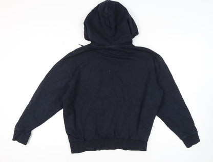 Weekday Women's Black Pullover Hoodie 2XS