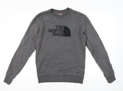 The North Face Men's Grey Pullover Sweatshirt S