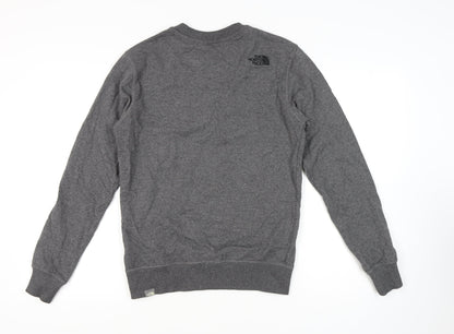 The North Face Men's Grey Pullover Sweatshirt S