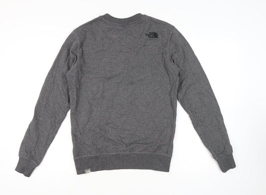 The North Face Men's Grey Pullover Sweatshirt S