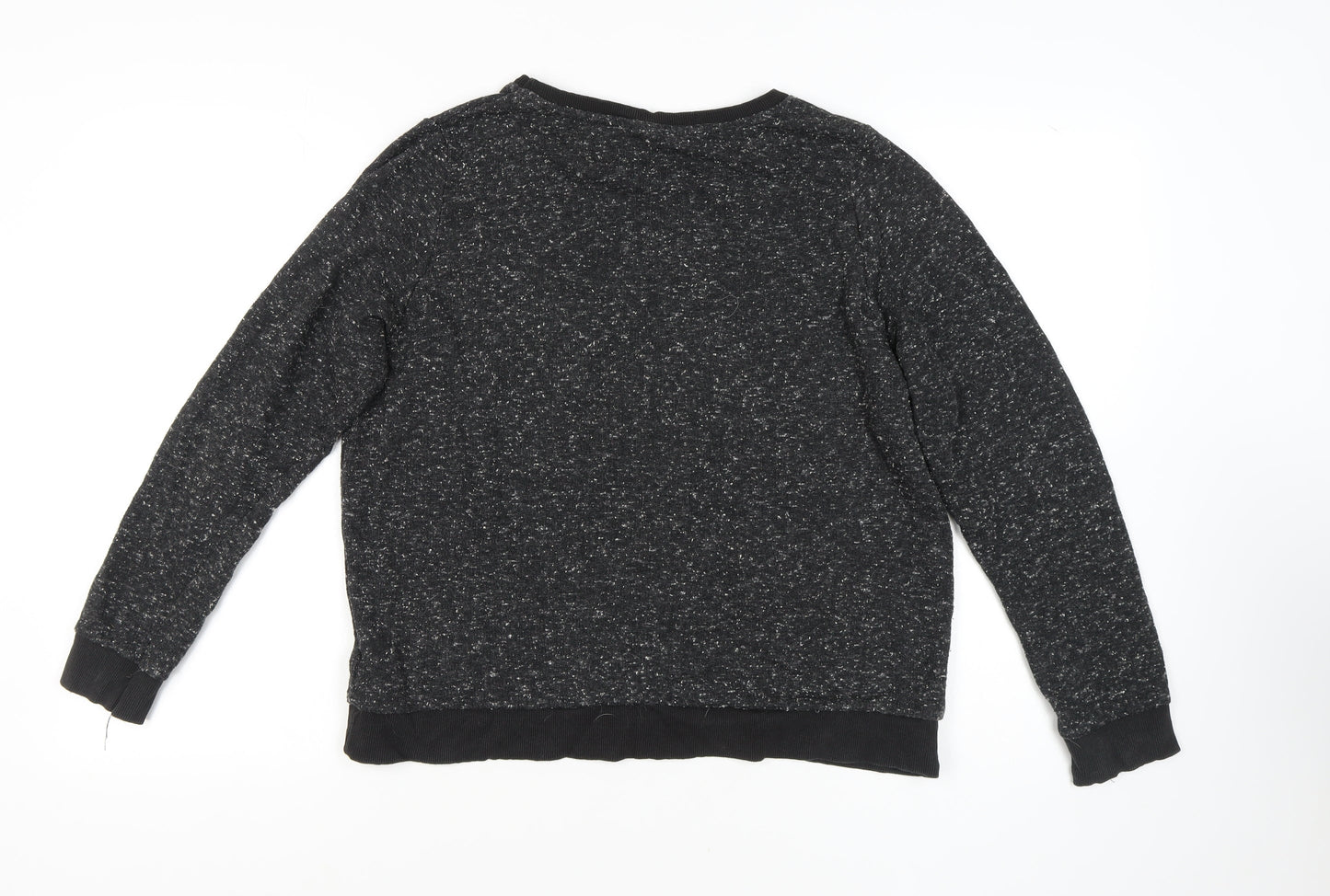 Womens UK Size 18 Disney Black Pullover Sweatshirt